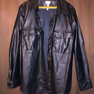Leather Jacket (I’m assuming not real leather)